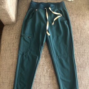 FIGS Scrub bottom CARIBBEAN BLUE JOGGER XXS